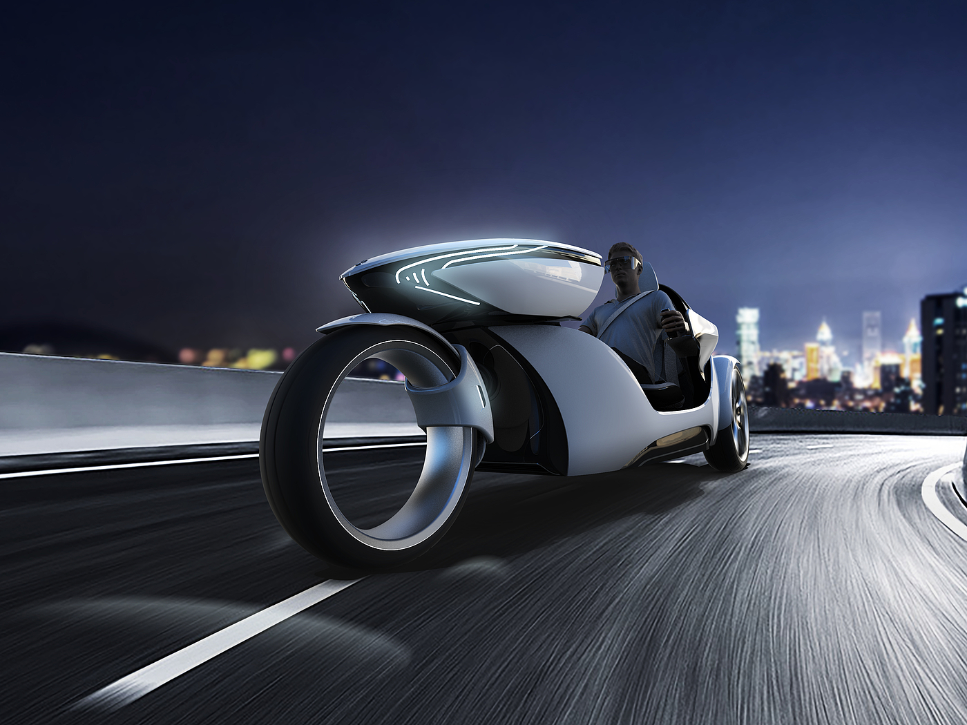 motorcycle，vehicle，Concept Car，