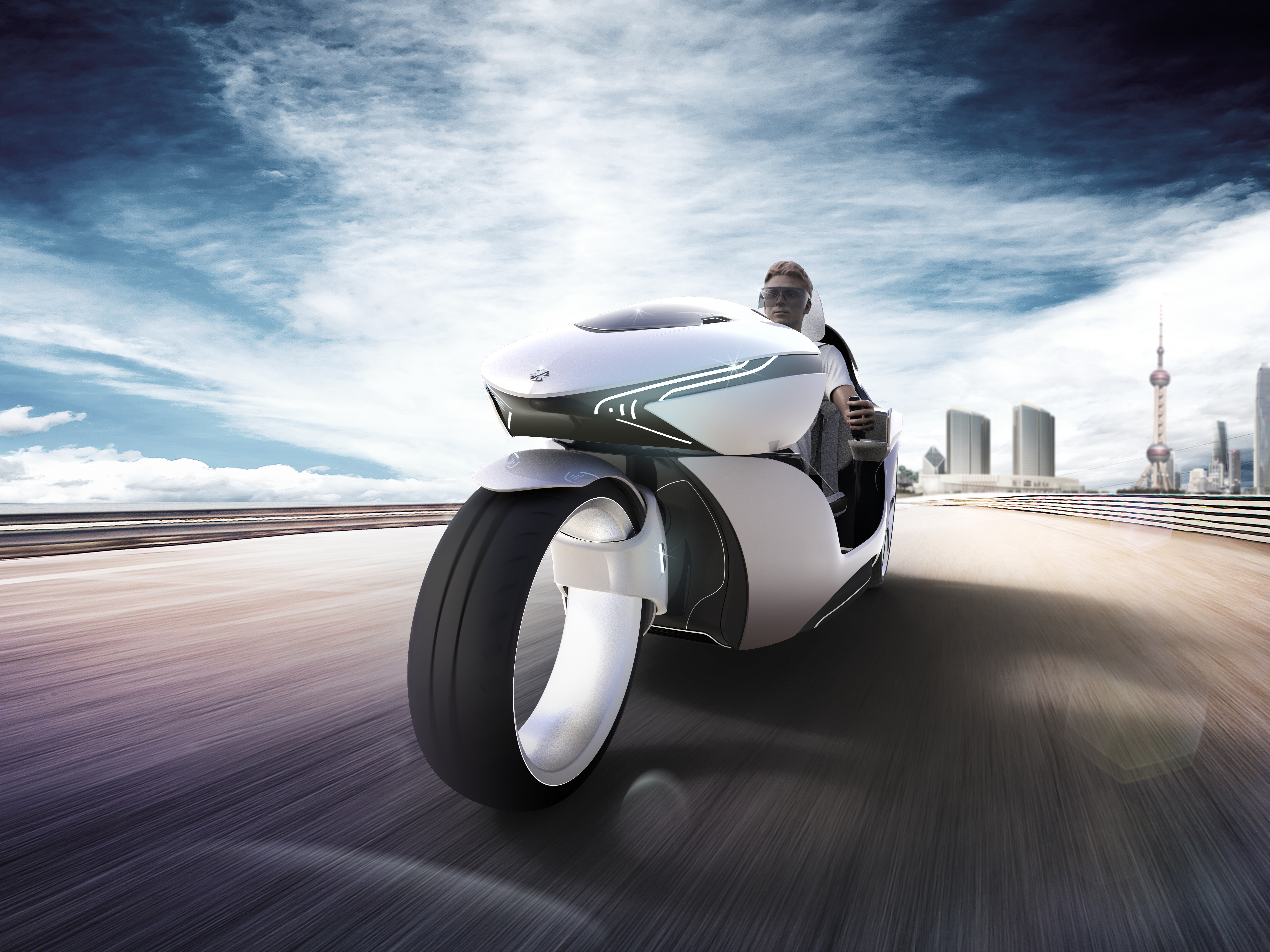 motorcycle，vehicle，Concept Car，