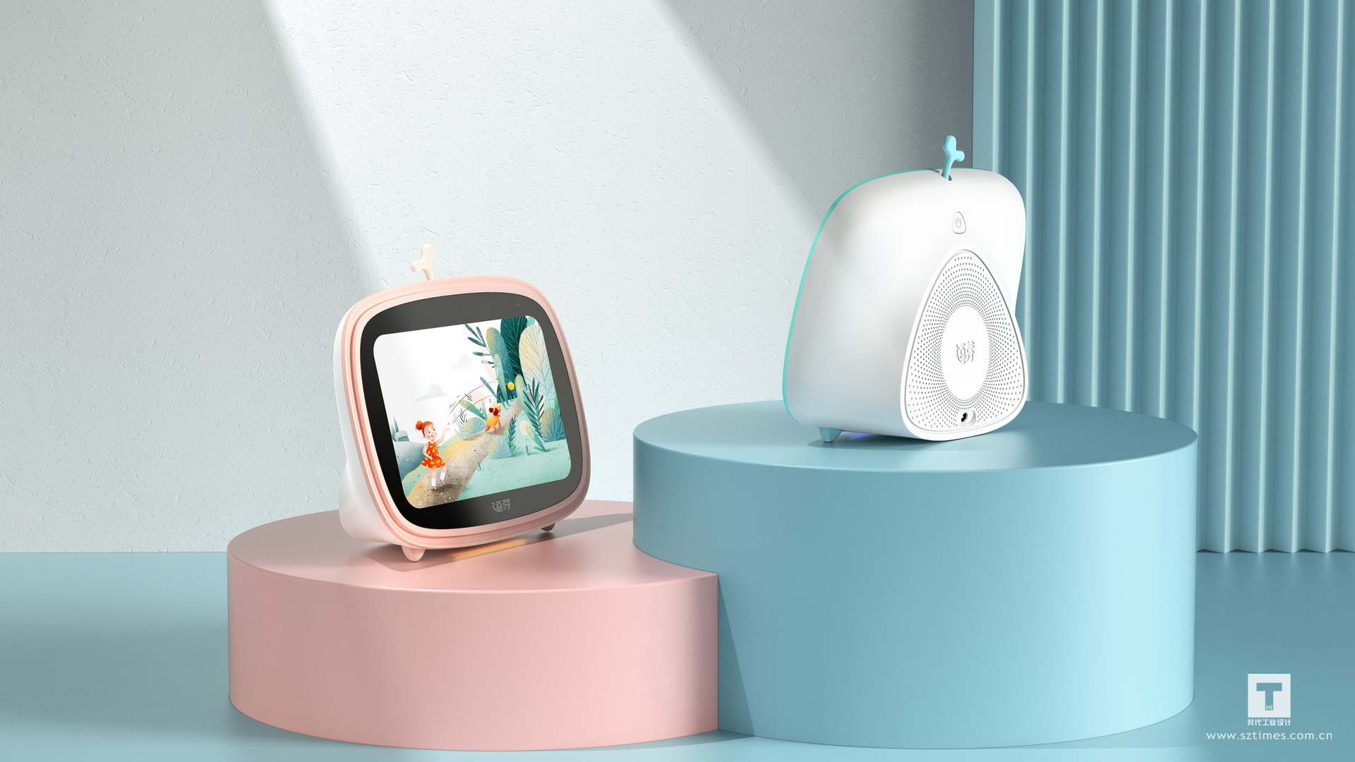 AI speaker design，Intelligent album design，Design of children's learning machine，