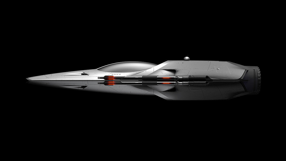 3d，conceptual design，industrial design，Science fiction ship，