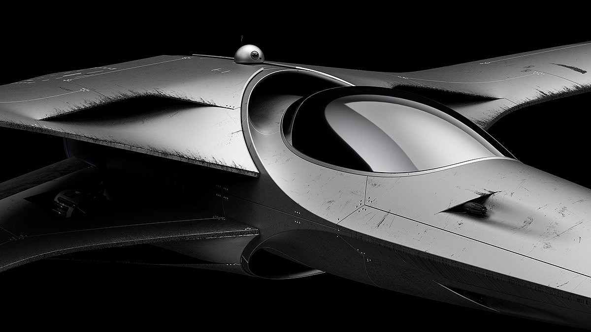 3d，conceptual design，industrial design，Science fiction ship，