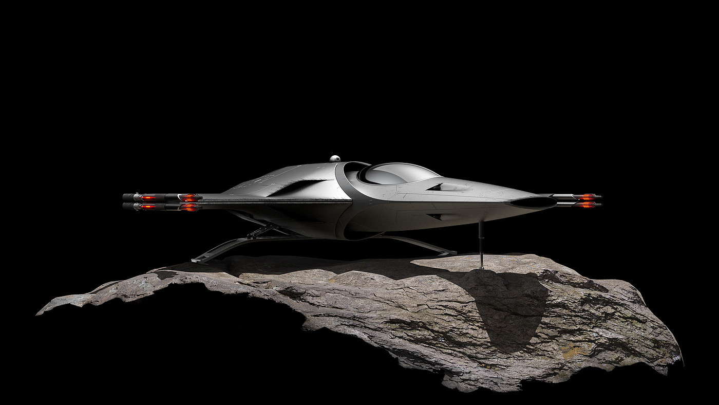 3d，conceptual design，industrial design，Science fiction ship，