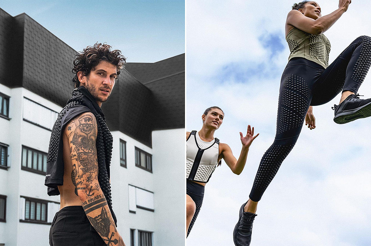 sportswear，DISPLAY，Omorpho，gravity，