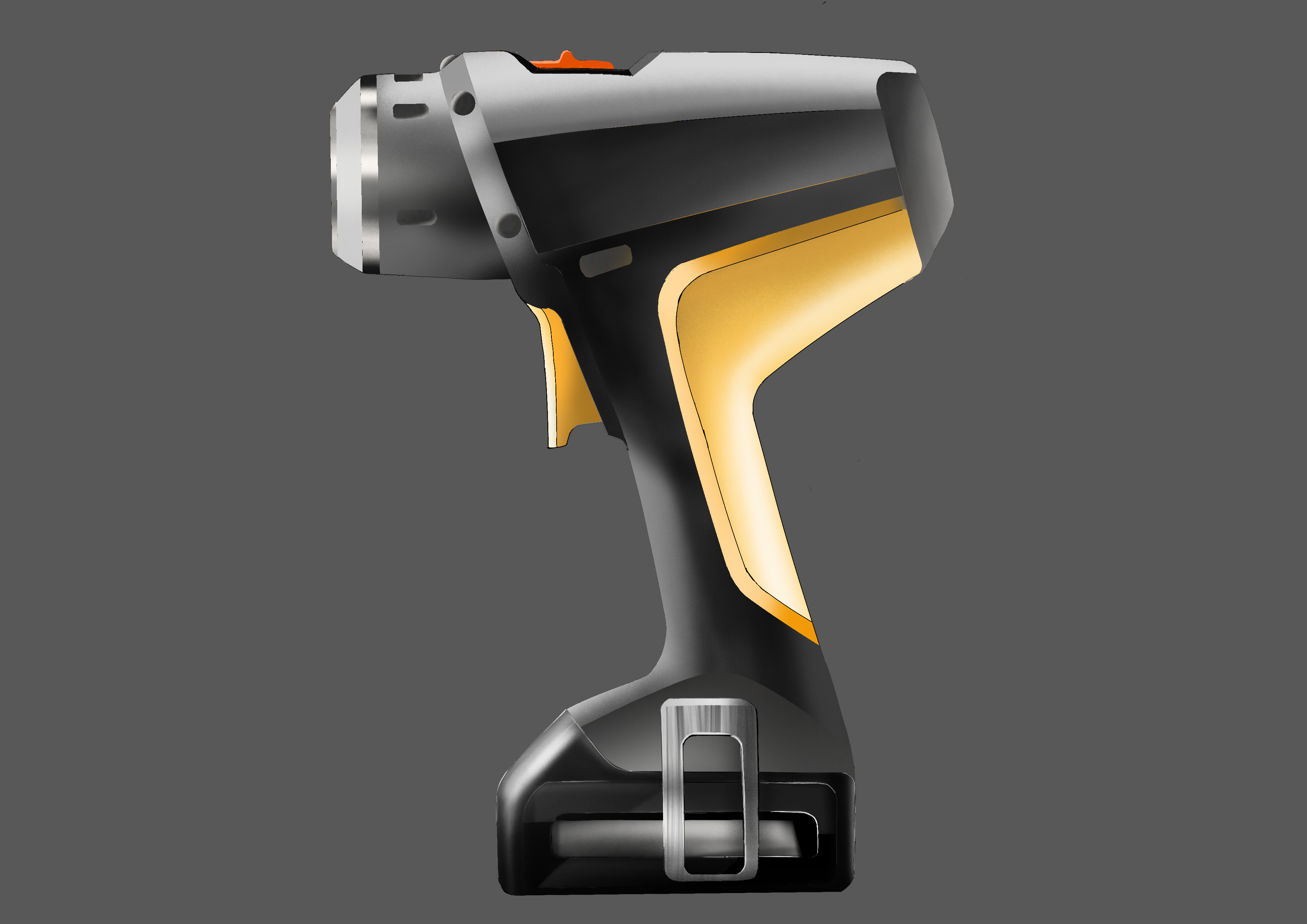 Electric drill board drawing，Hand drawn，tool，