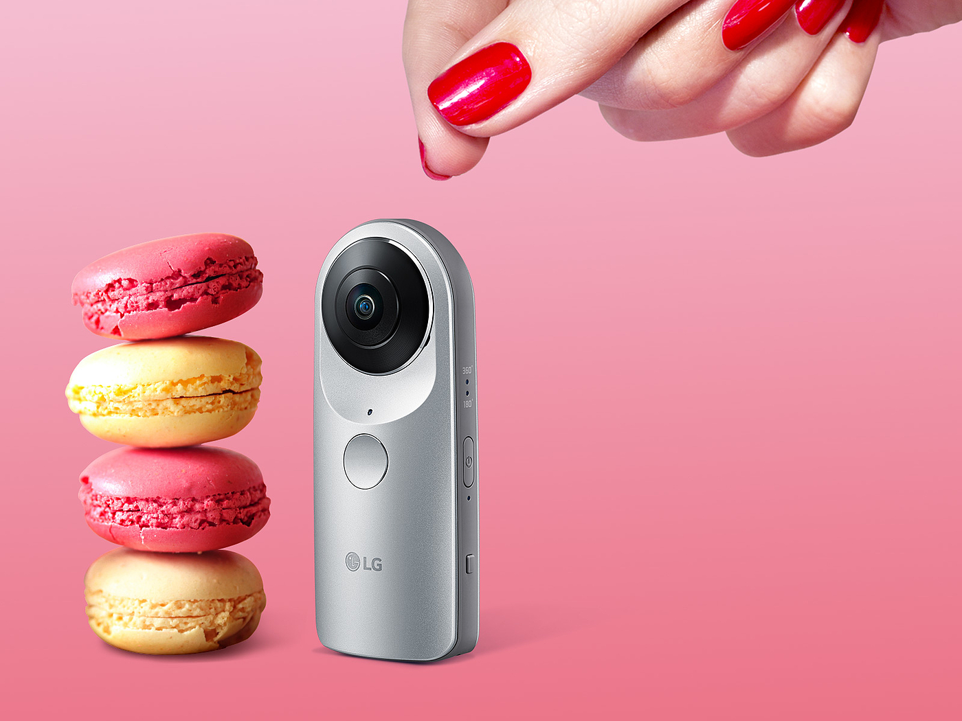 lg，Panoramic second timer，360 CAM，Fantasy Silver，