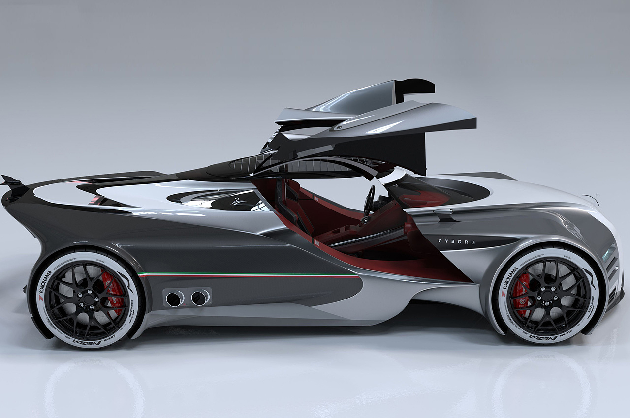 Sports car，electric vehicle，Cyborg，