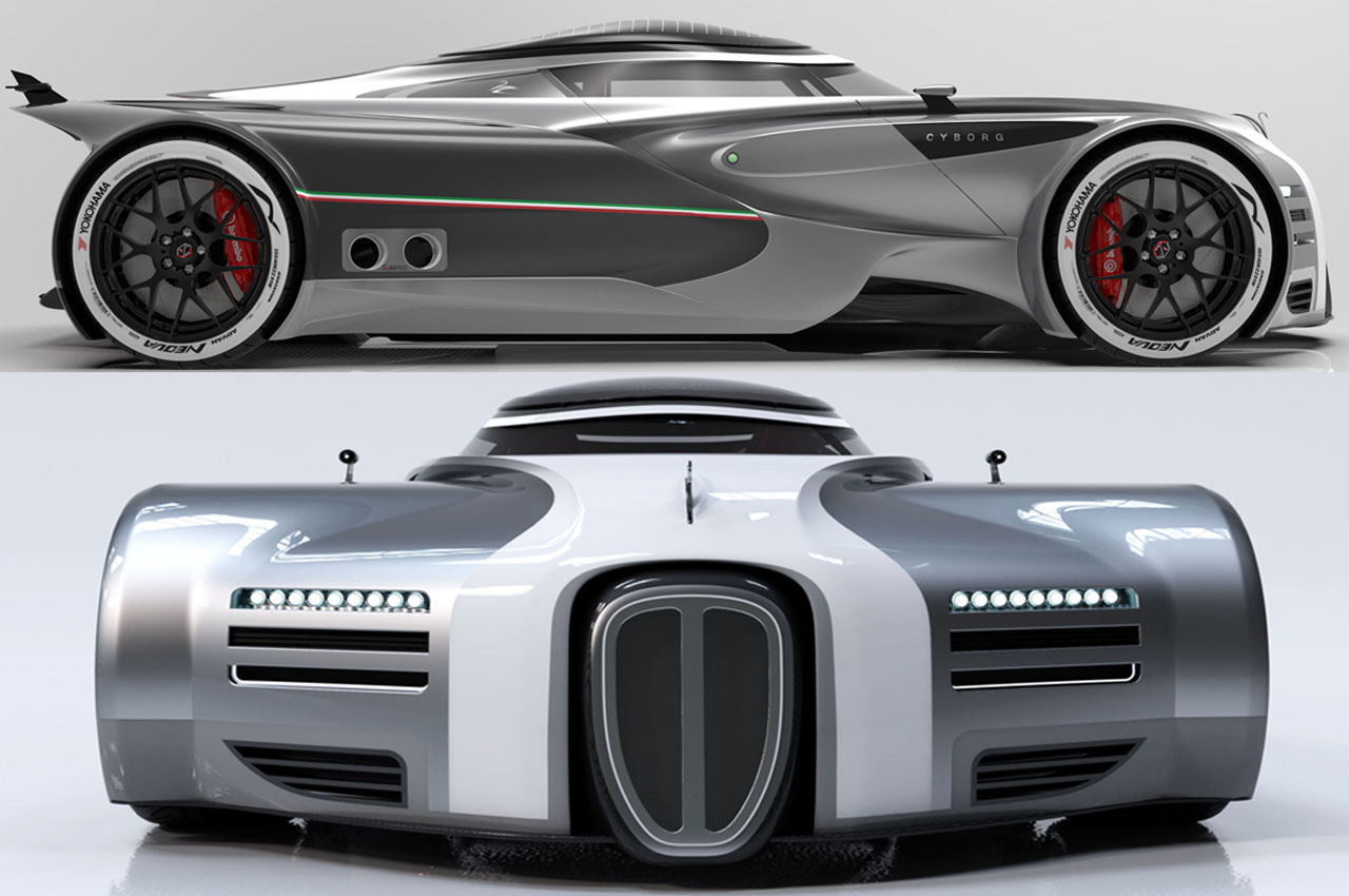 Sports car，electric vehicle，Cyborg，