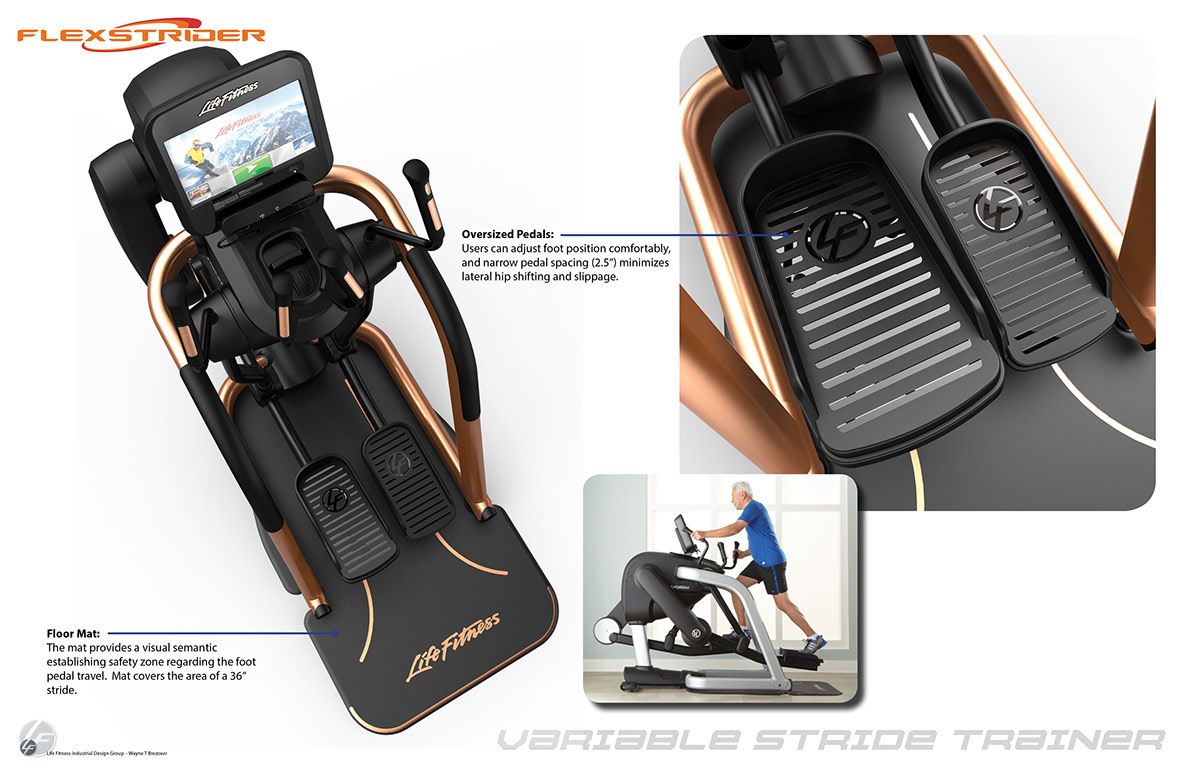 Life Fitness，FlexStrider，Fitness equipment，physical exercise，