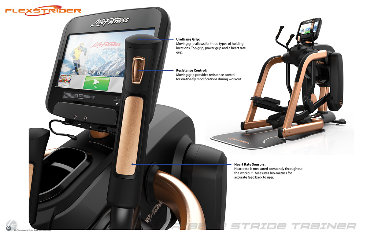 Life Fitness，FlexStrider，Fitness equipment，physical exercise，