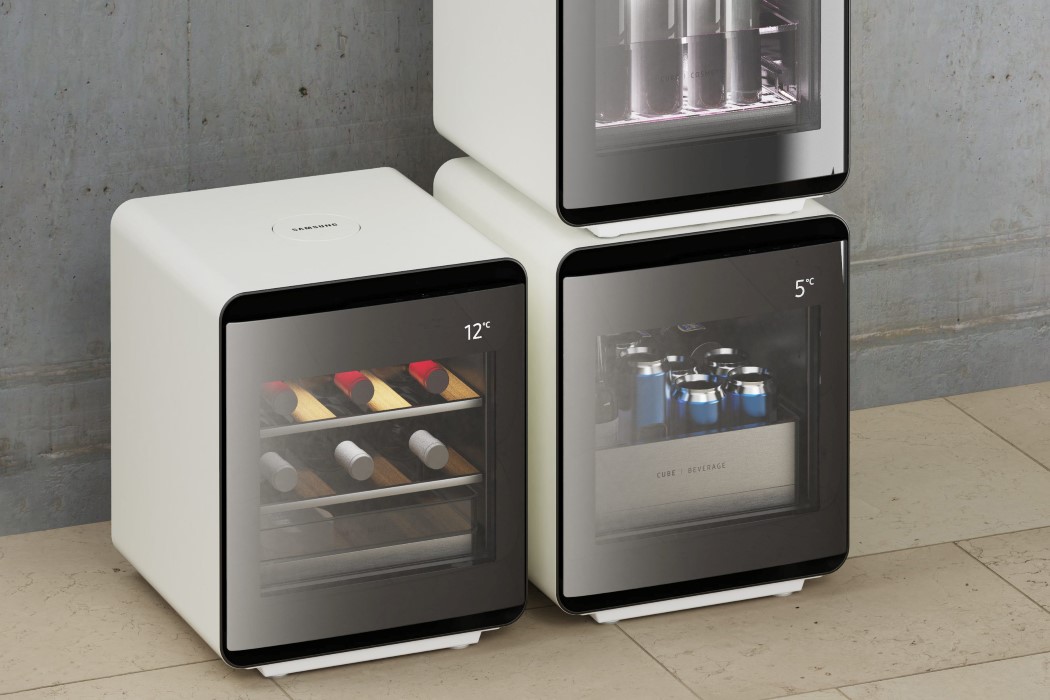 CES2020，Cube，Samsung，Custom refrigerator，