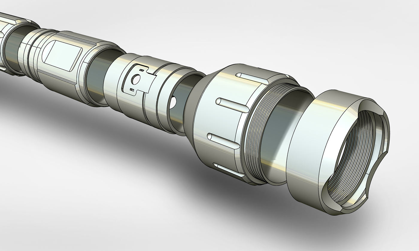 outdoors，Wicked Lasers，Flashlight，black，