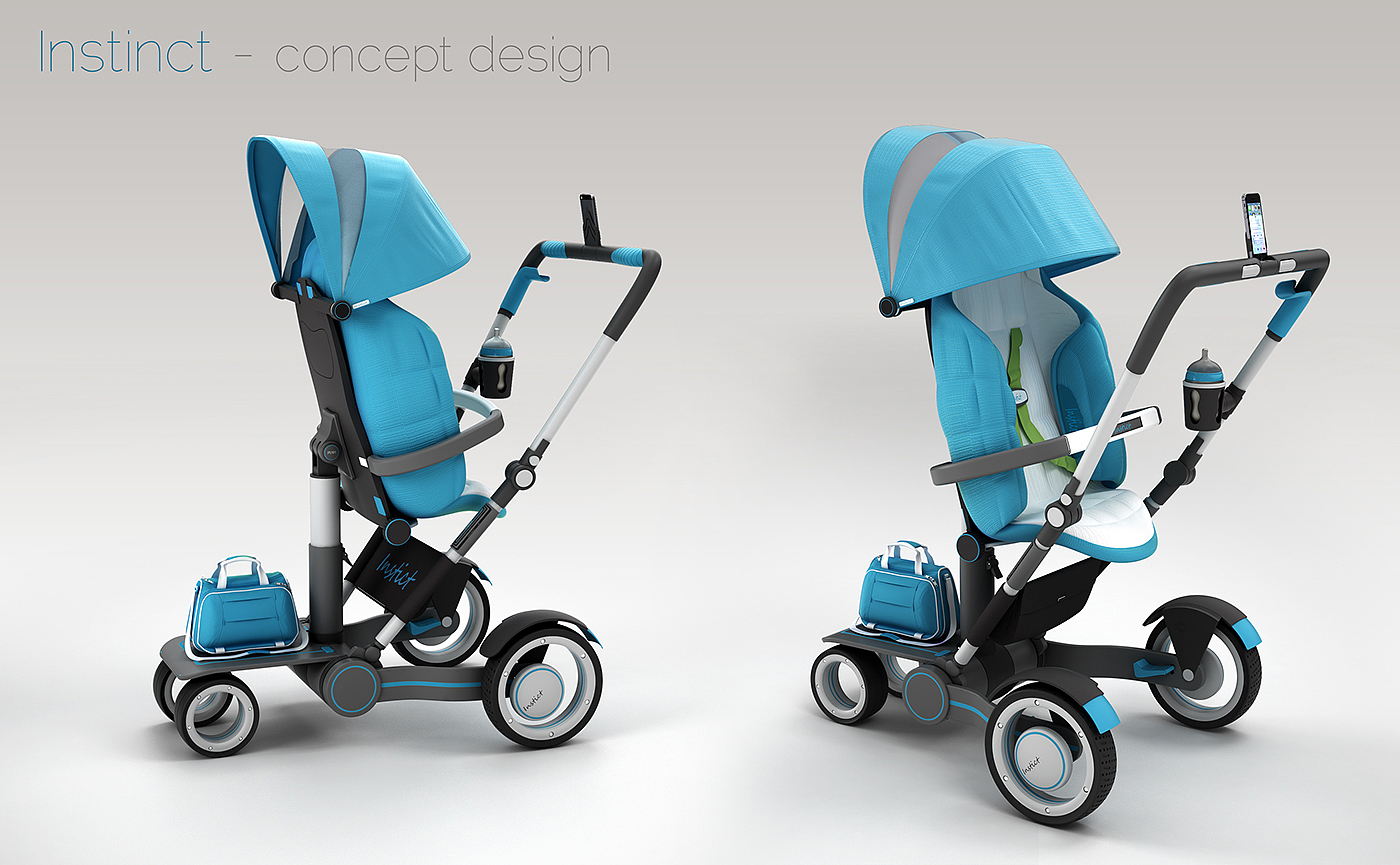 婴儿车，多功能，儿童，可折叠，