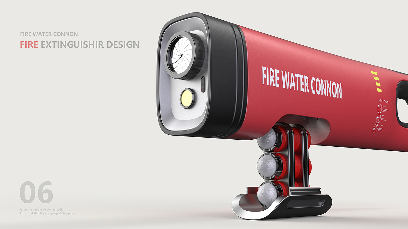 product，fire control，Fire Extinguisher，concept，