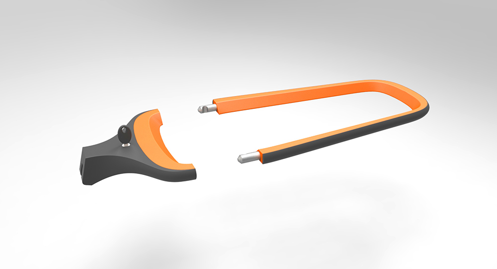 lock，Bicycle accessories，Dual purpose，