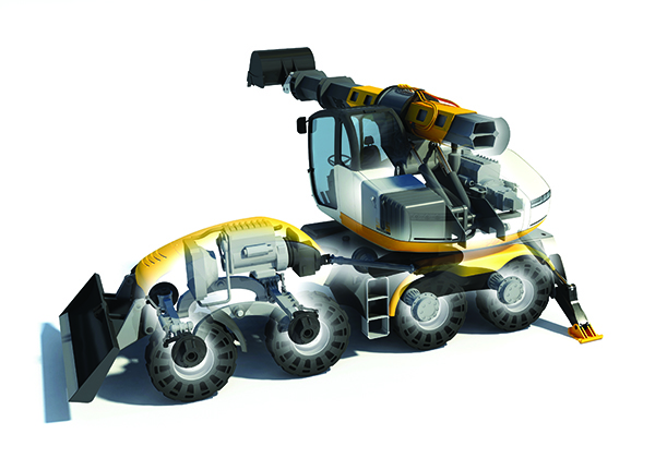industrial design，engineering，equipment，excavating machinery，