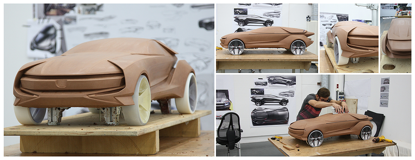 汽车，手绘，大众，Cameron Bresn，ps，油泥模型，概念，
