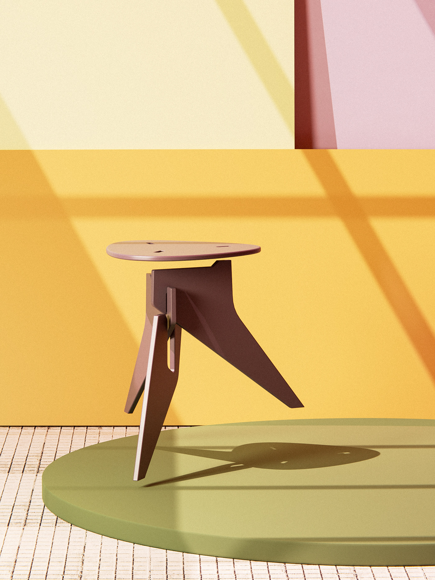 furniture，nomadic，sustainable，Set design，Reuse，cheap，