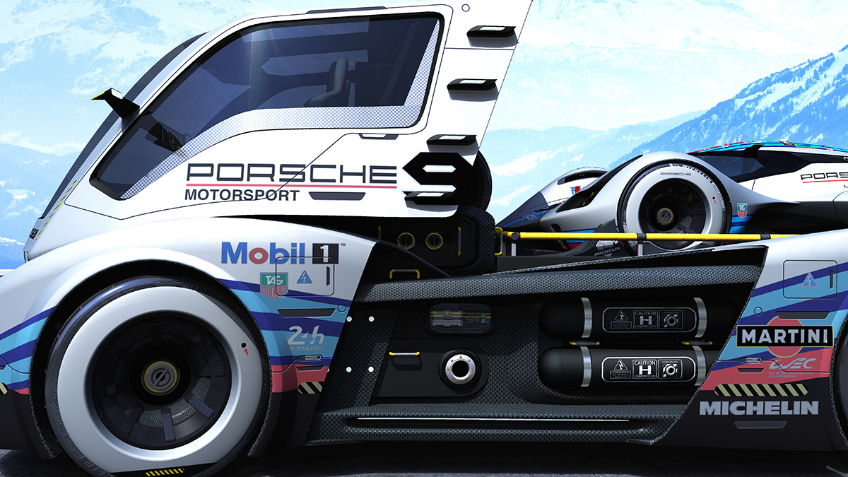 concept，Digital art，Transport truck，industrial design，