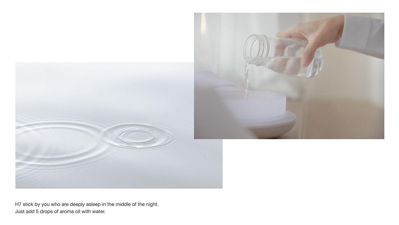 Humidifier，product design，relax，aroma，