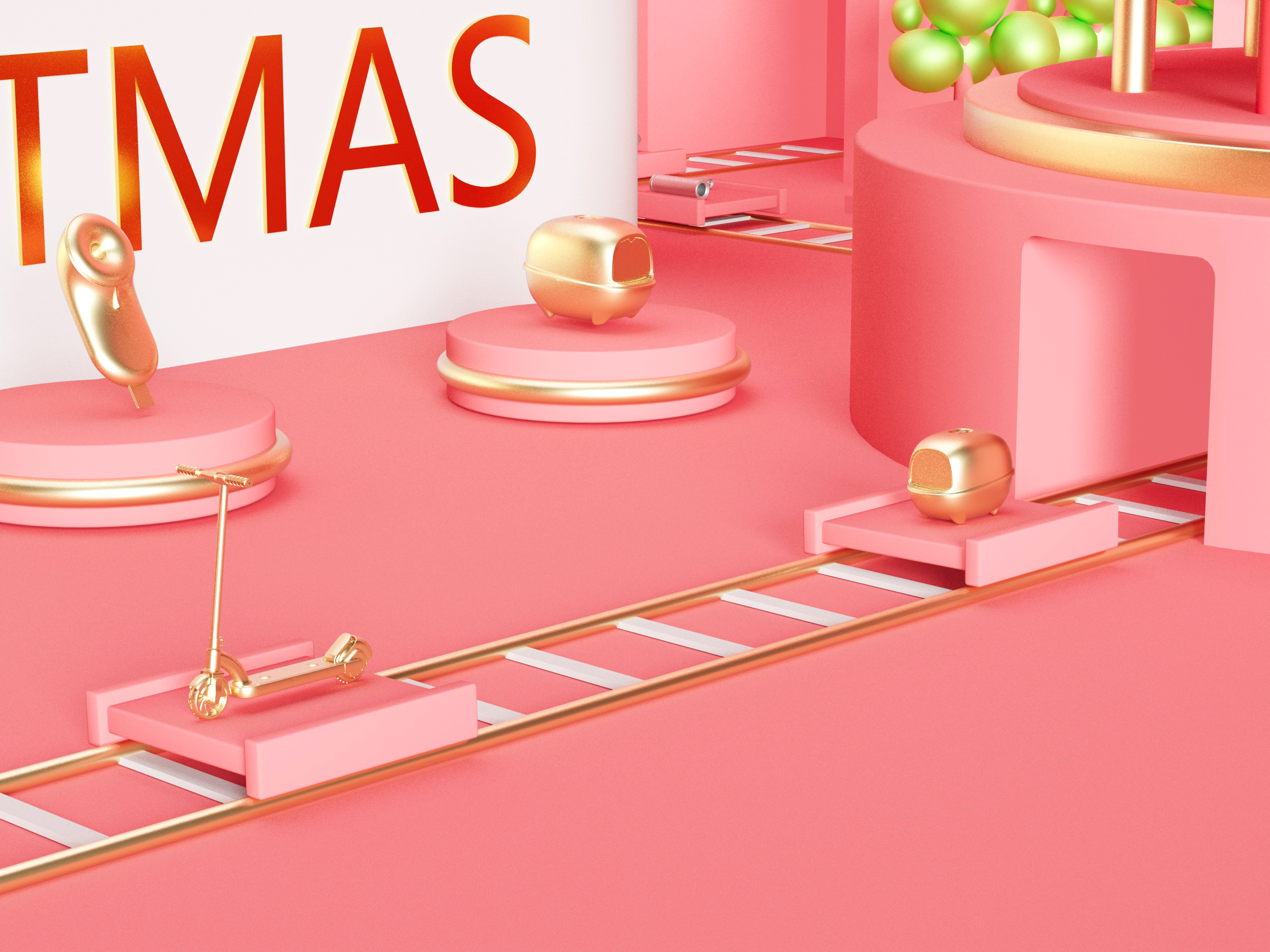 Christmas，Product animation，product design，Animation production，video，