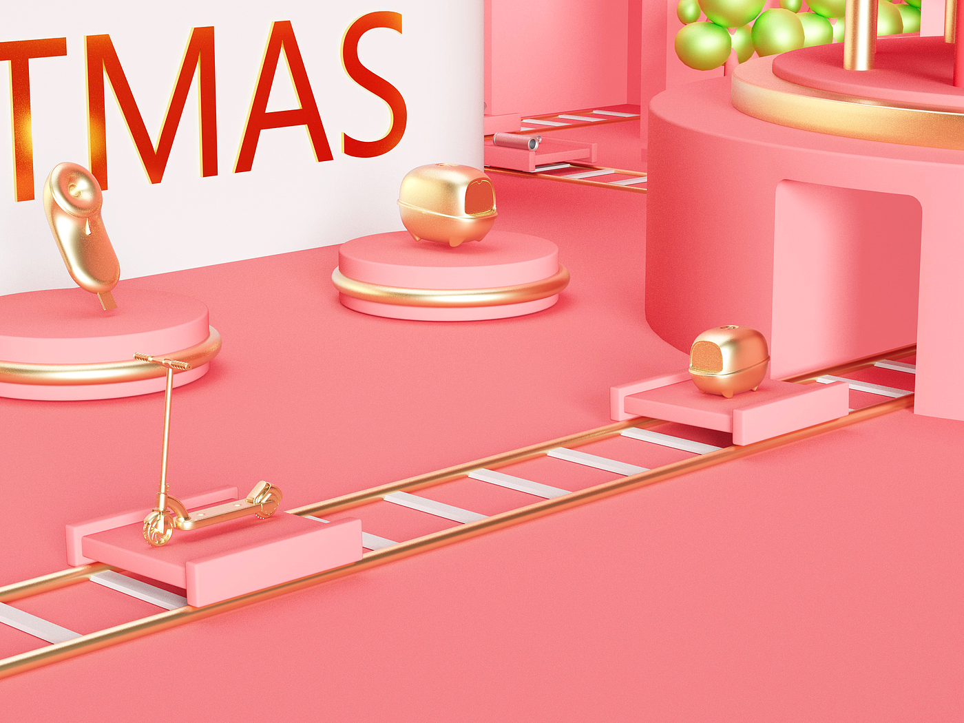 Christmas，Product animation，product design，Animation production，video，