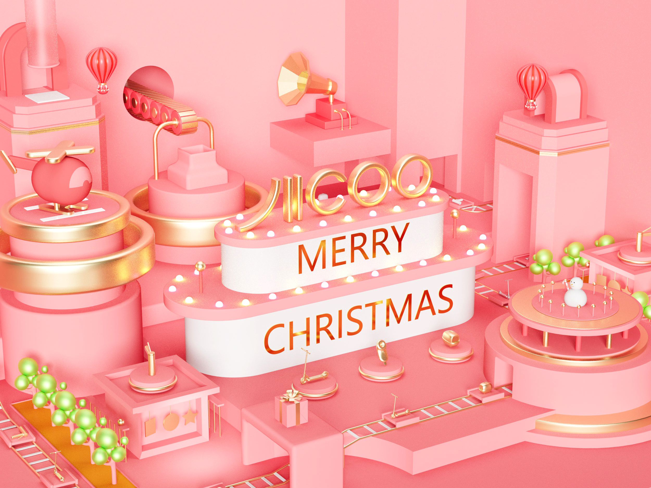Christmas，Product animation，product design，Animation production，video，