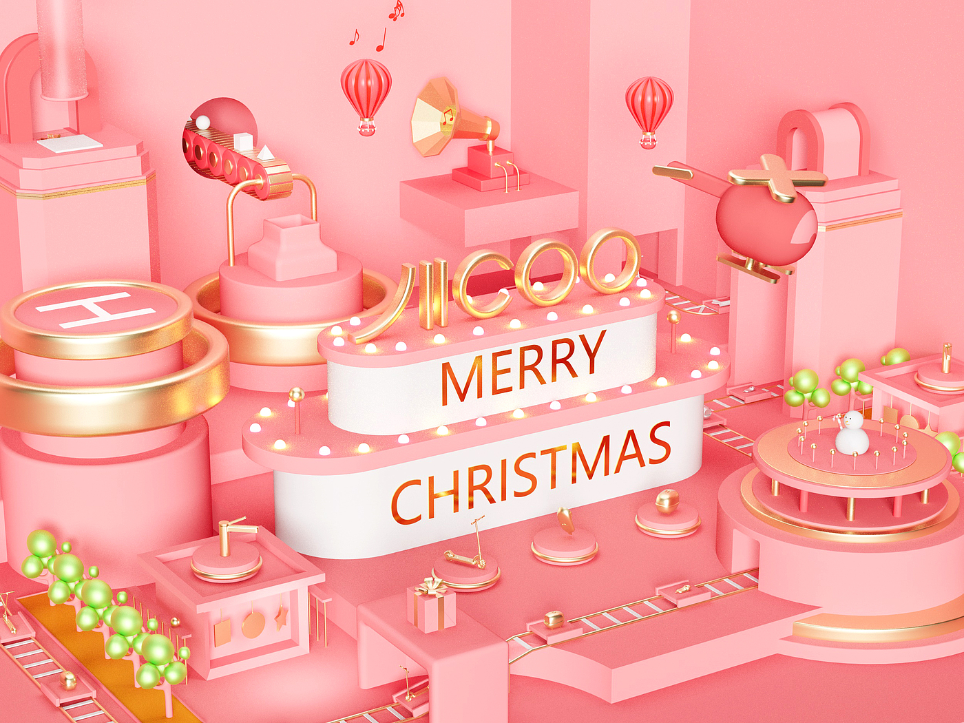 Christmas，Product animation，product design，Animation production，video，