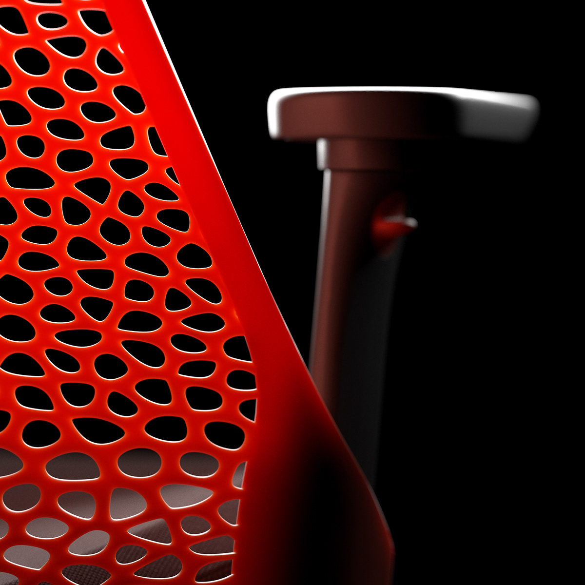 furniture，Game Chair，Hermann Mueller ，Render chair，