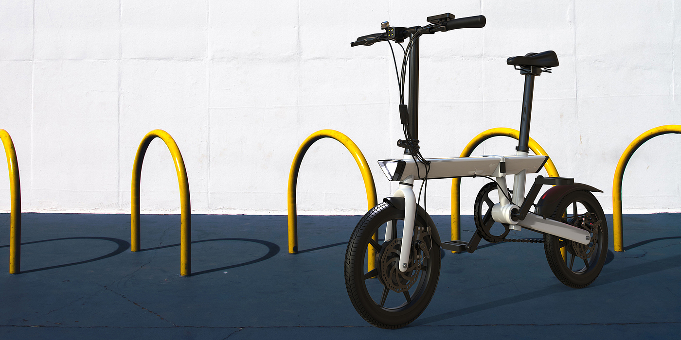 Foldable，Electric，Bicycle，