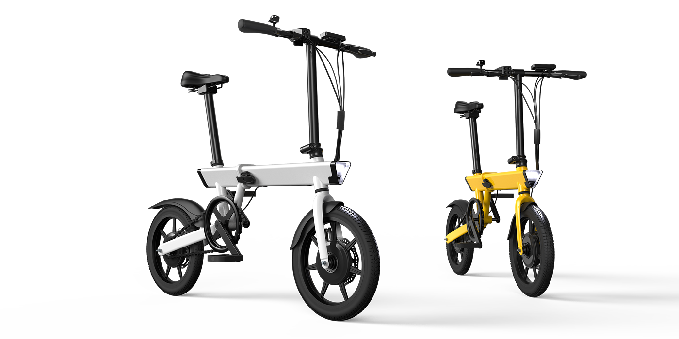 Foldable，Electric，Bicycle，