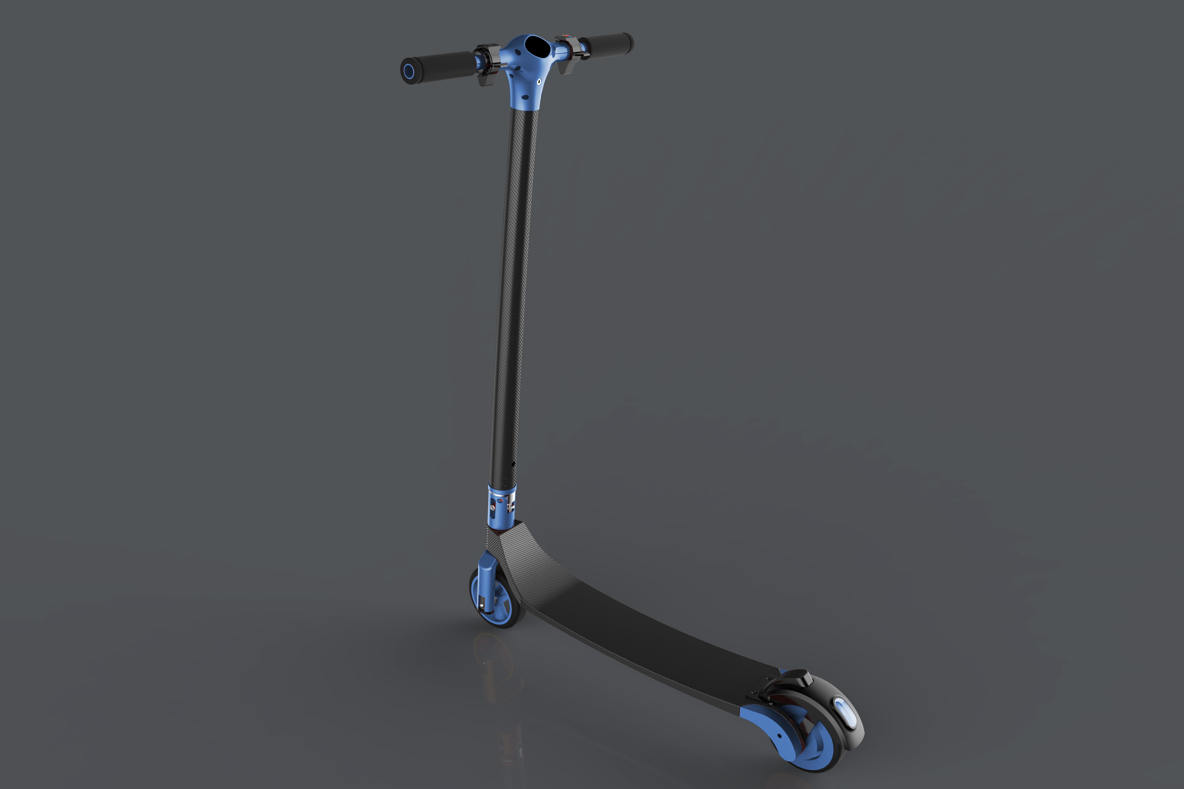 carbon fibre，fold，Scooter，