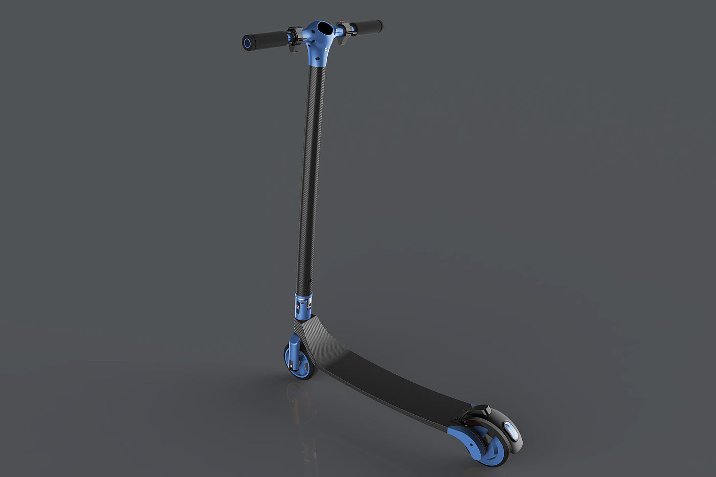 carbon fibre，fold，Scooter，