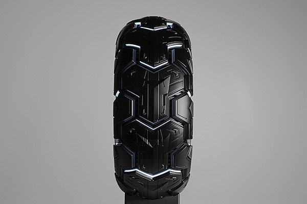 Car tyre，Traffic design，industrial design，product design，3D printing，