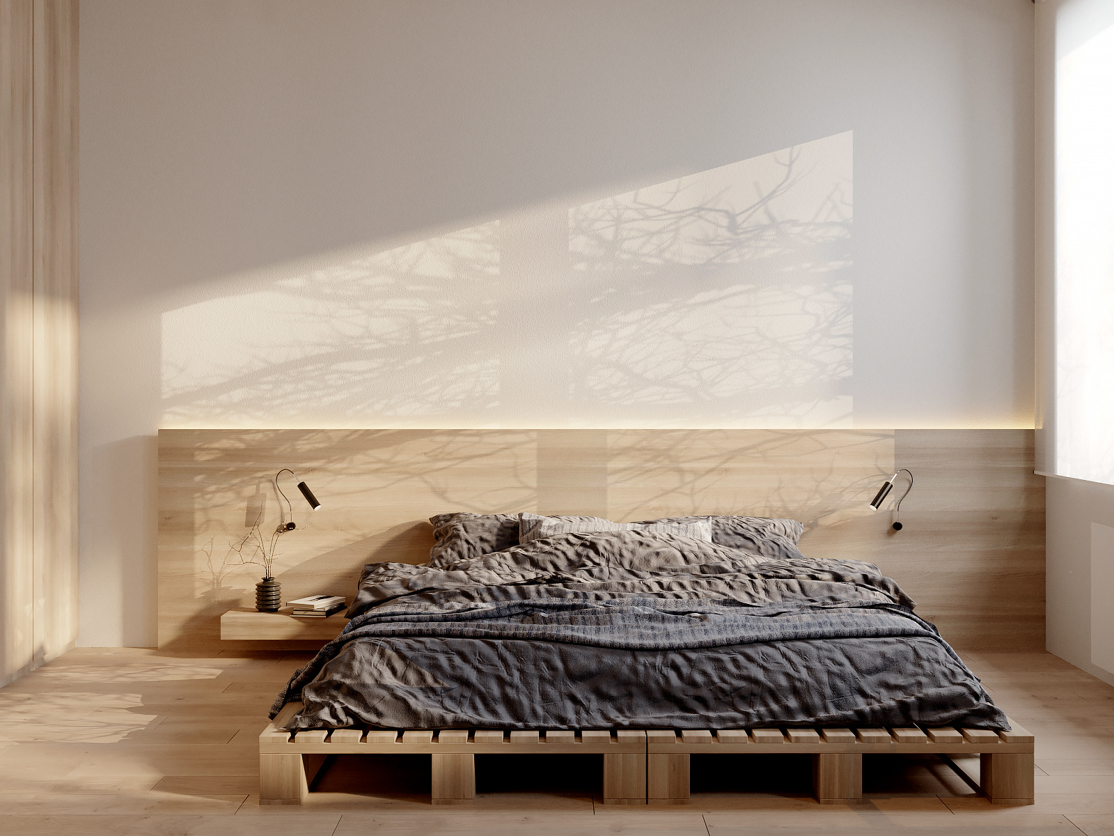 visualization，Computer animation，bedroom，life，