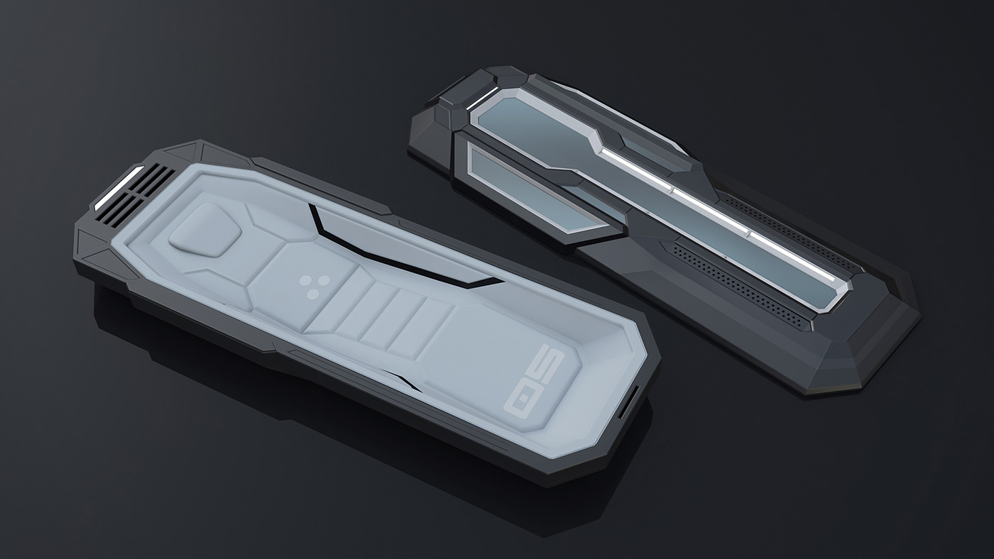 Cold Room，concept，science fiction，