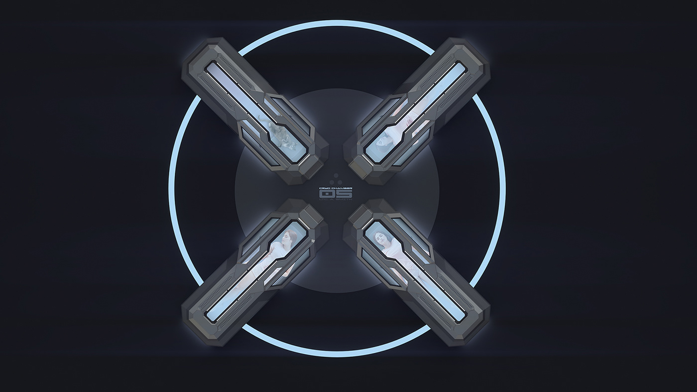 Cold Room，concept，science fiction，