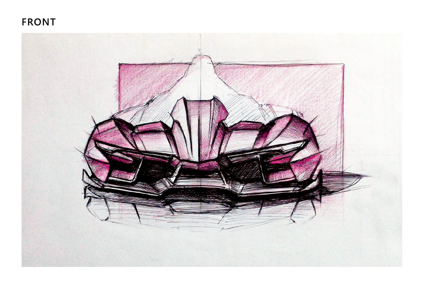 FLEXi GTE Electric TwoSeat Vehicle Sketchbook 普象网