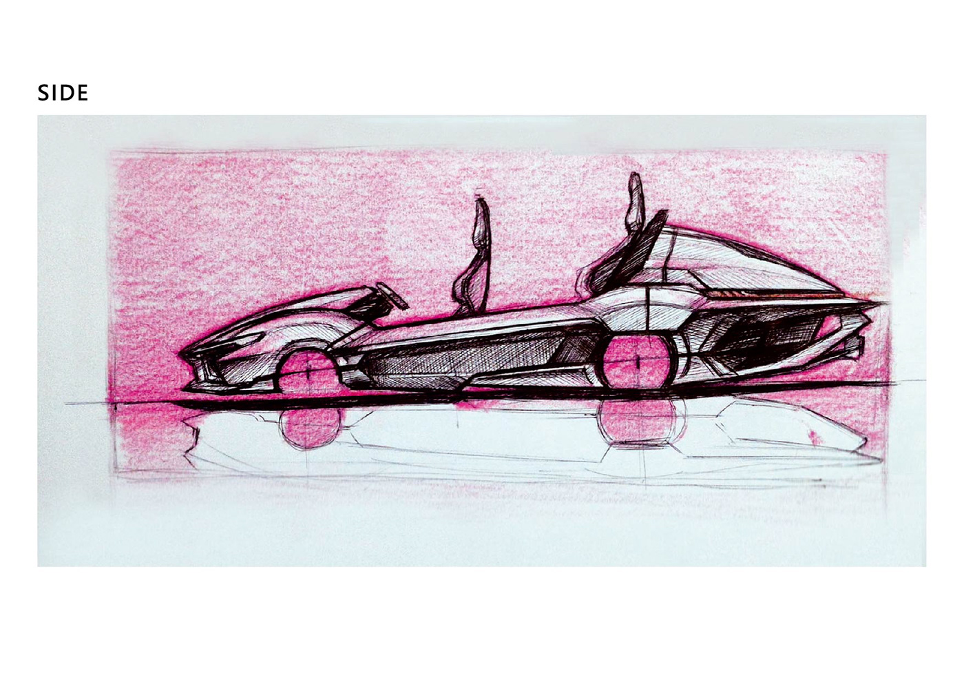 FLEXi GTE Electric TwoSeat Vehicle Sketchbook 普象网