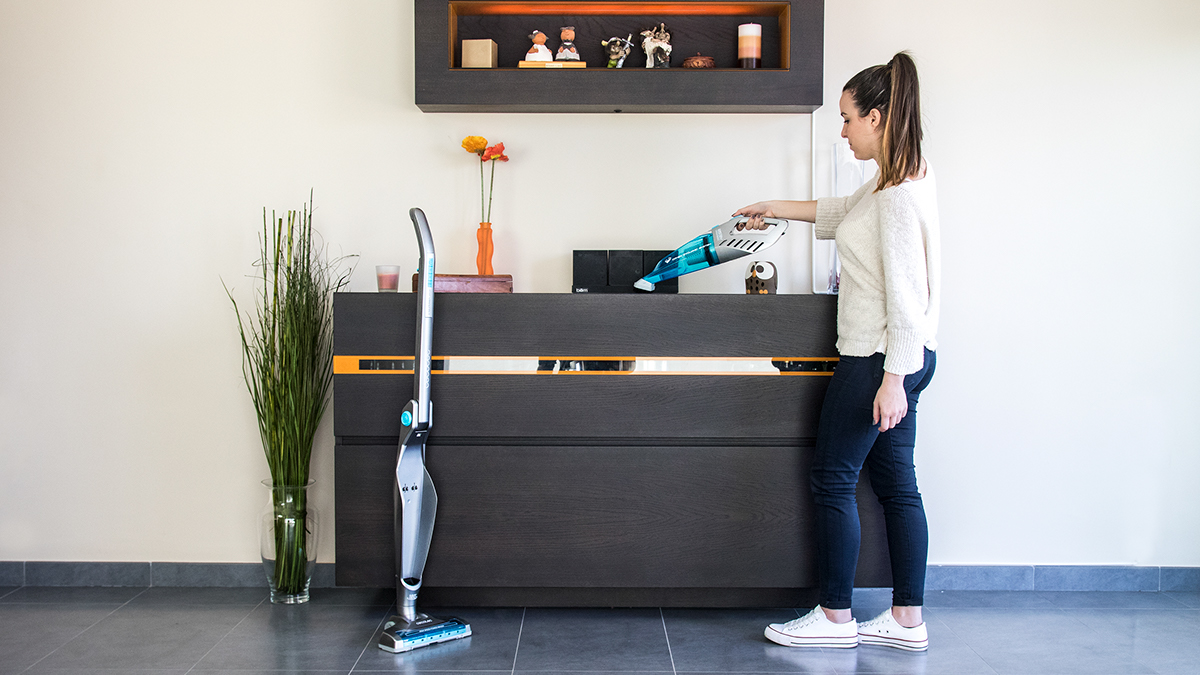 Appearance design，ErgoPower 25'9V，Vertical vacuum cleaner，