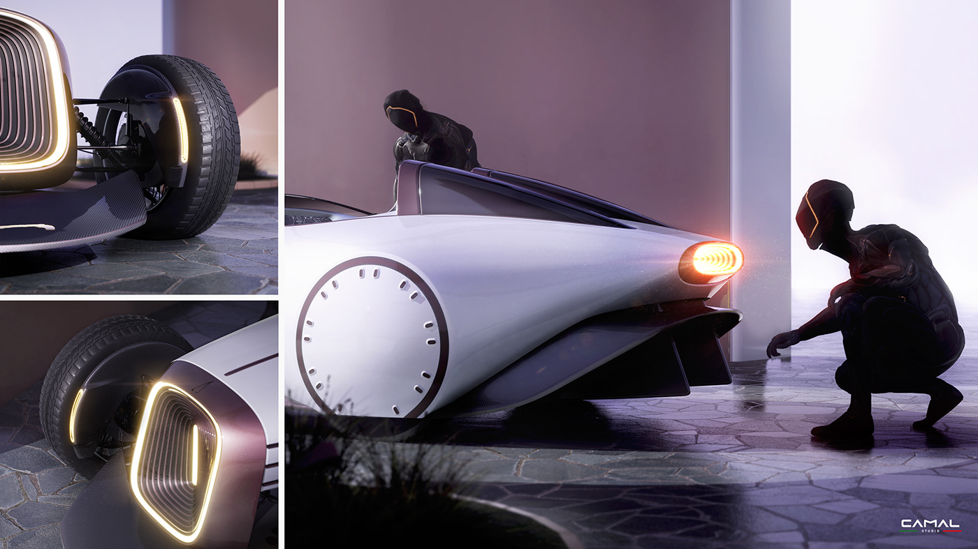 SUPER**GA，Path，Cartham seven，Sports car，