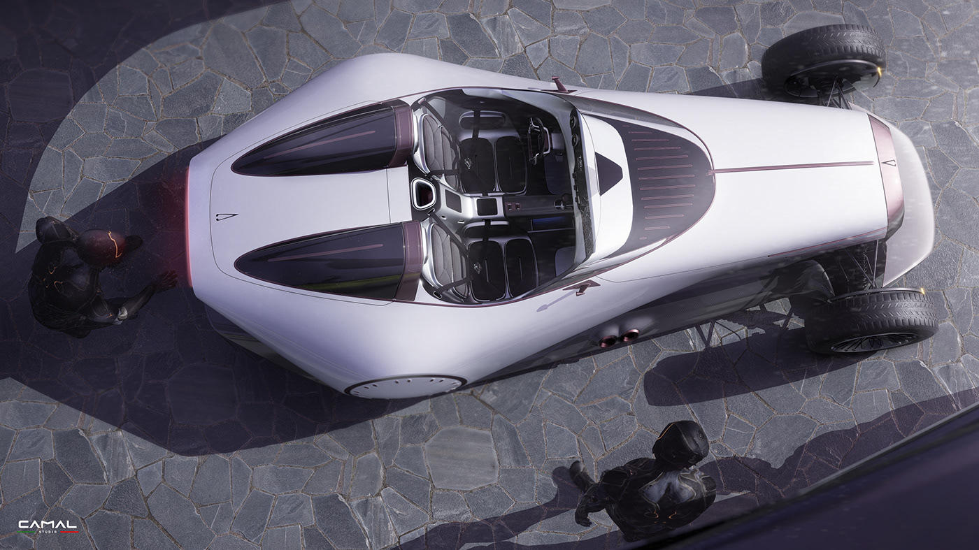 SUPER**GA，Path，Cartham seven，Sports car，