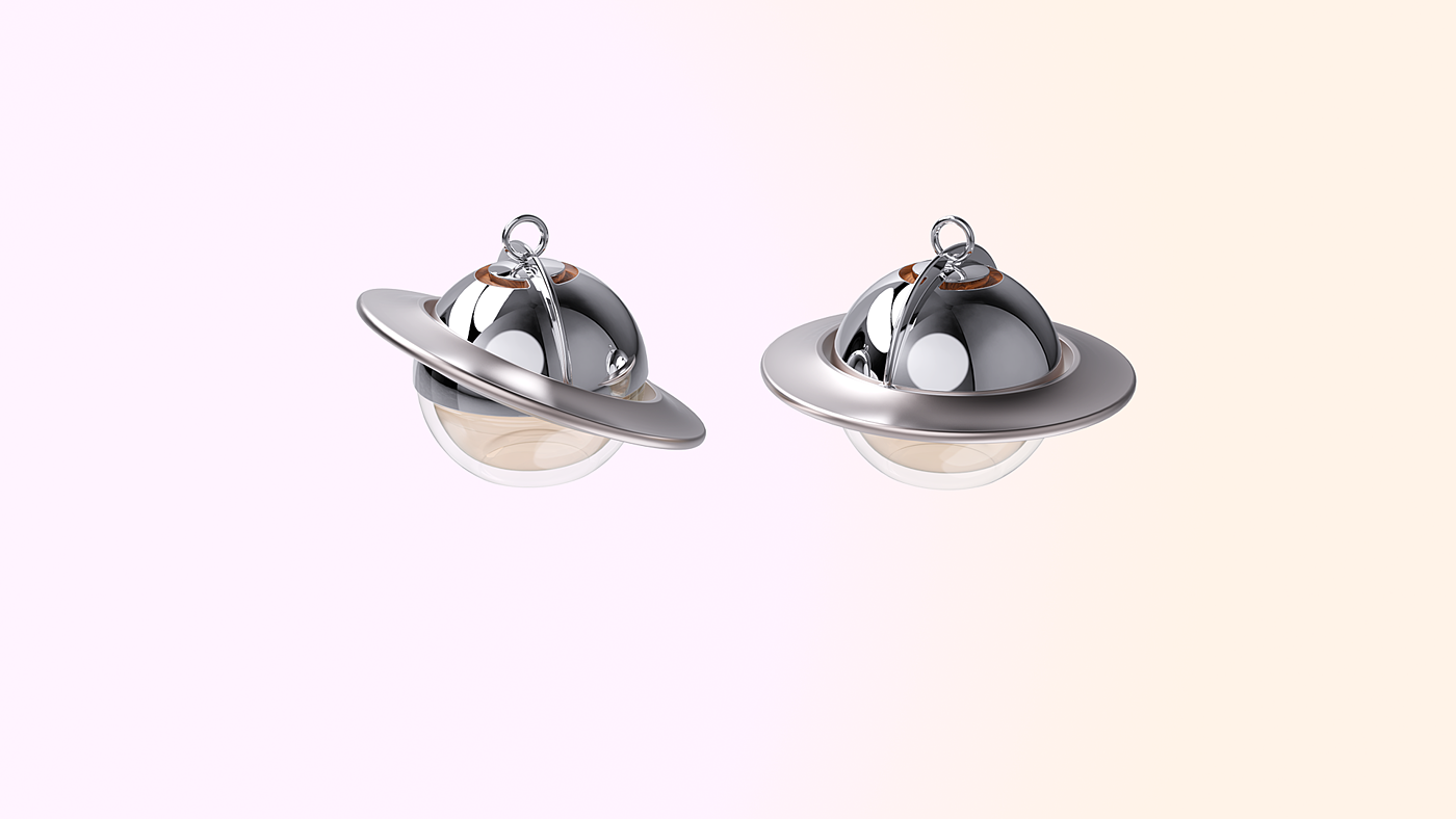 airship，Aromatherapy，Pendant，