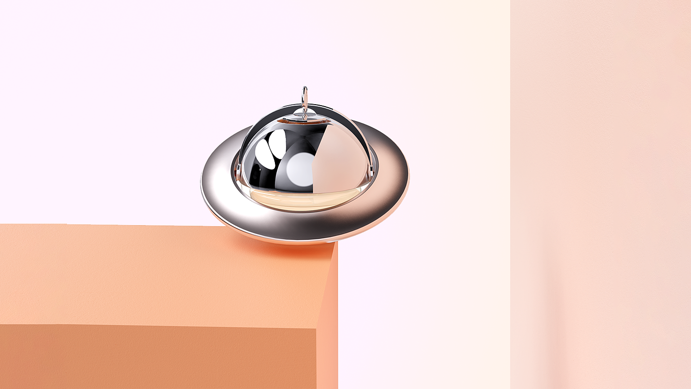airship，Aromatherapy，Pendant，