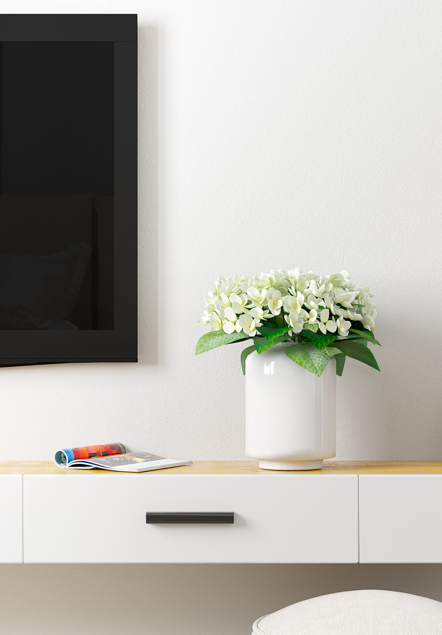 Indoor scene，corona，E-commerce appliances，Scene modeling，c4d，3dmax，