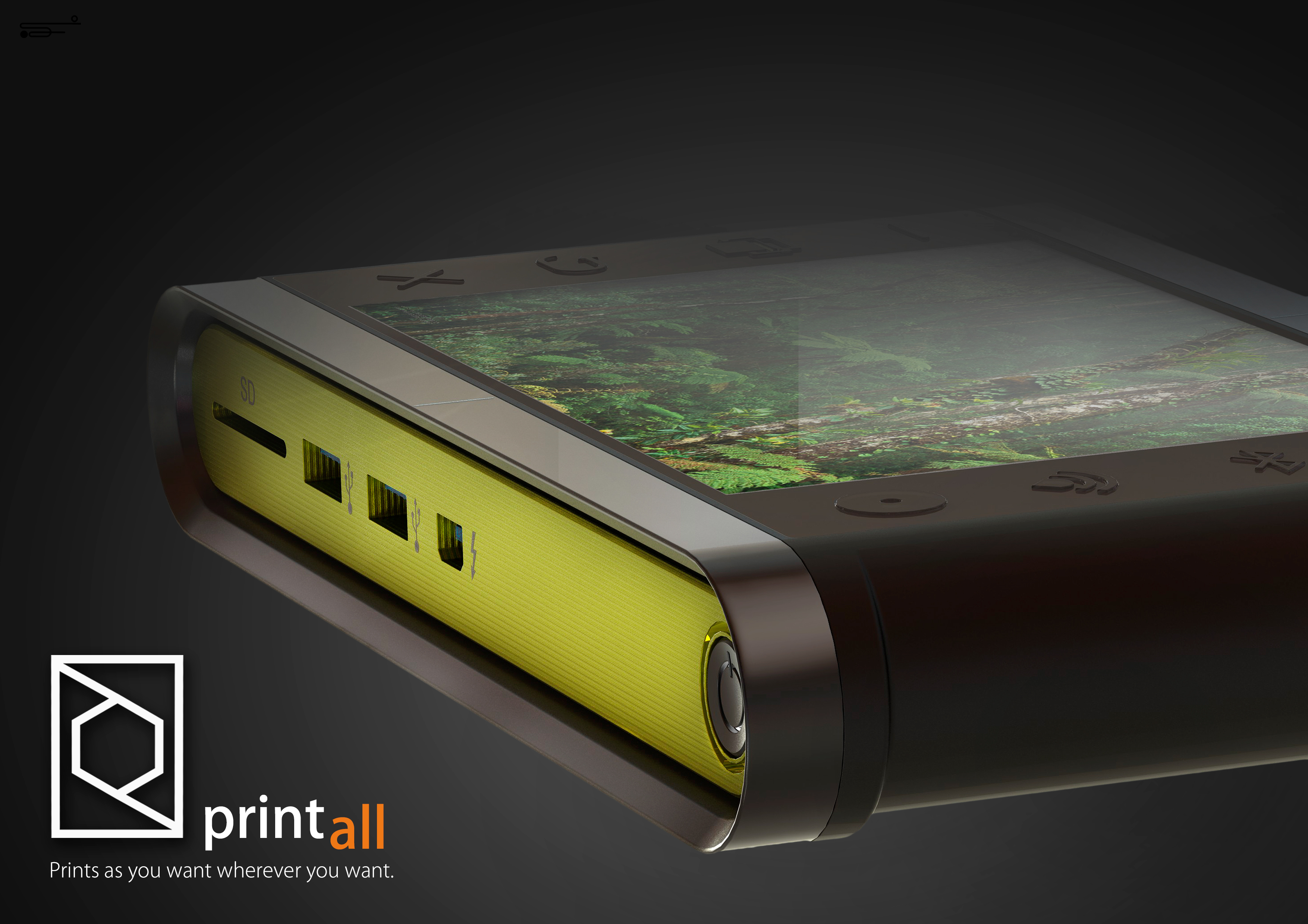 printer，Printall，Dyson Design Award，Dyson award，Print，Green environmental protection，