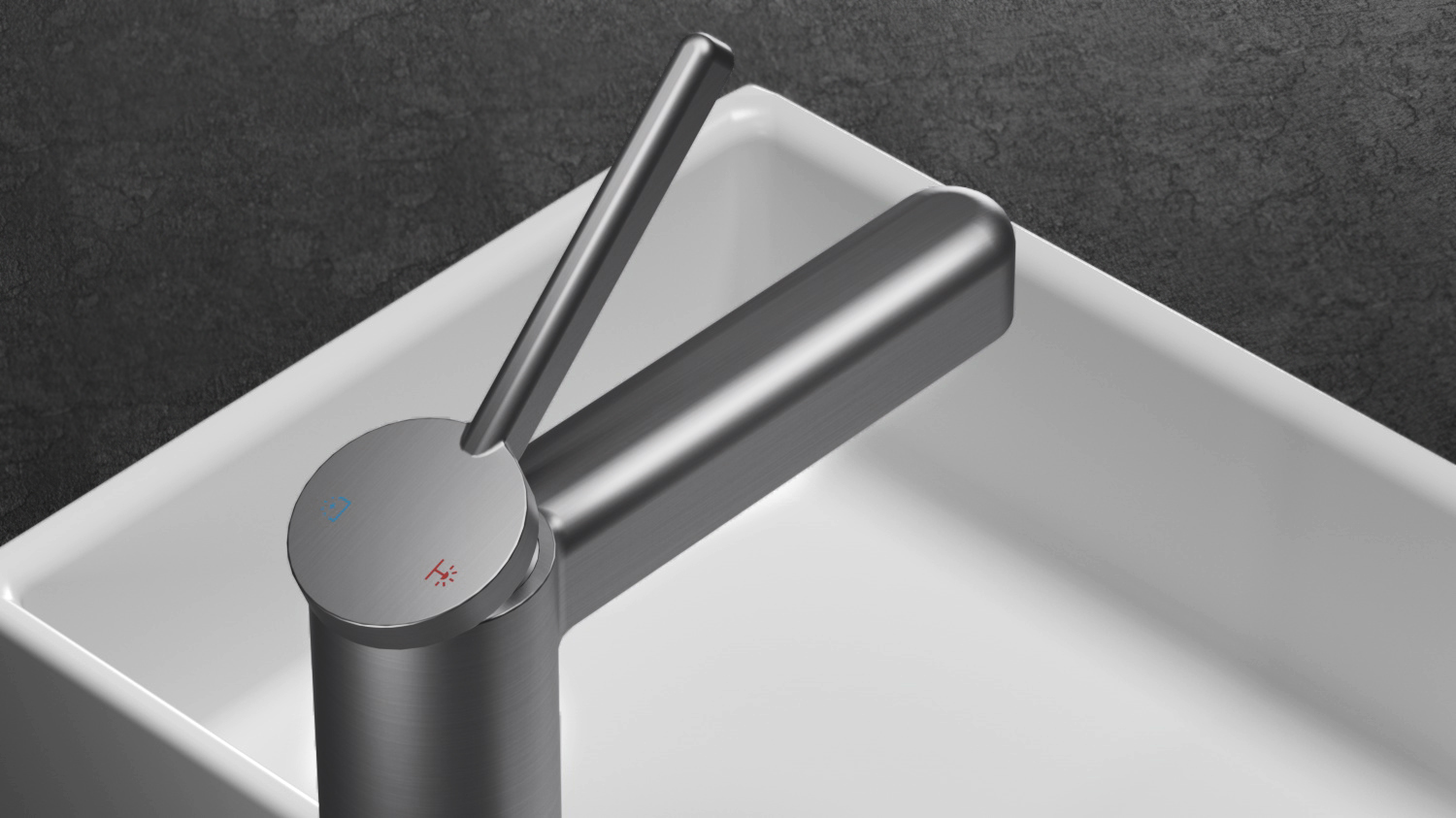 water tap，bathroom，product design，Kitchen and bathroom products，C4D rendering，