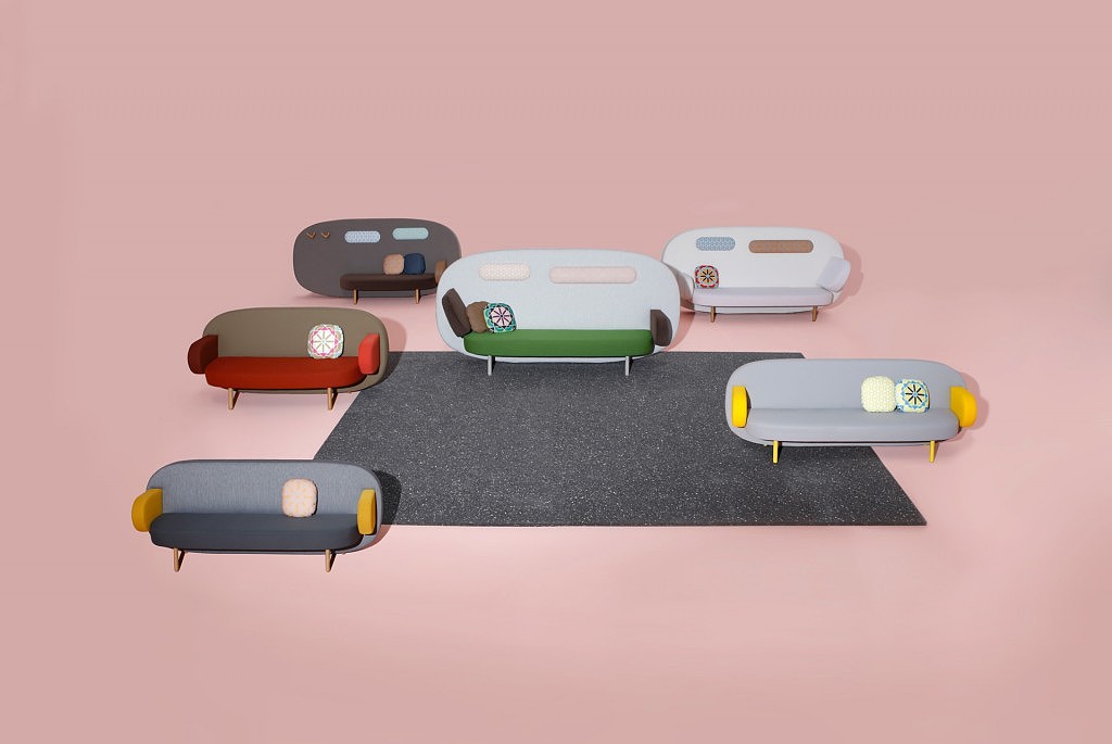 FLOAT SOFA，Karim，sofa，