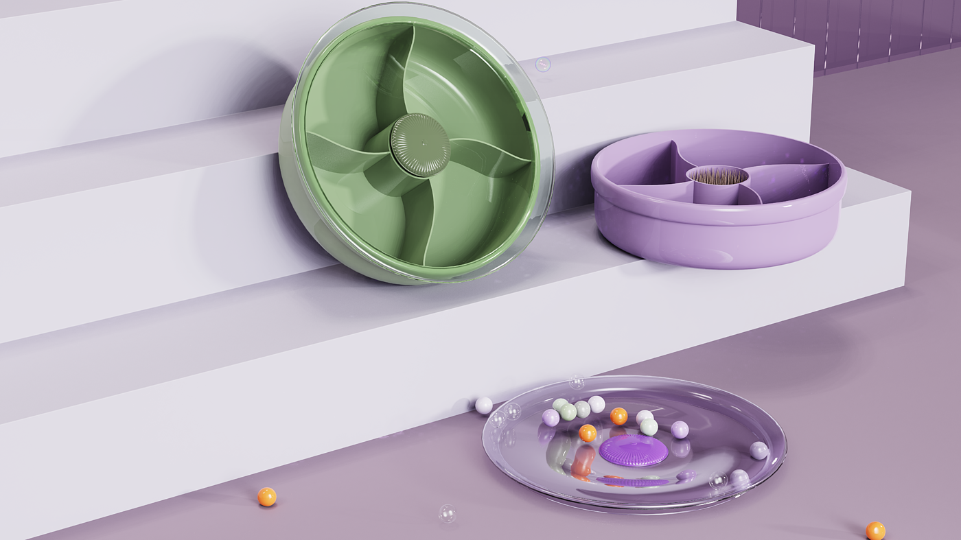 Candy box，Fruit tray，