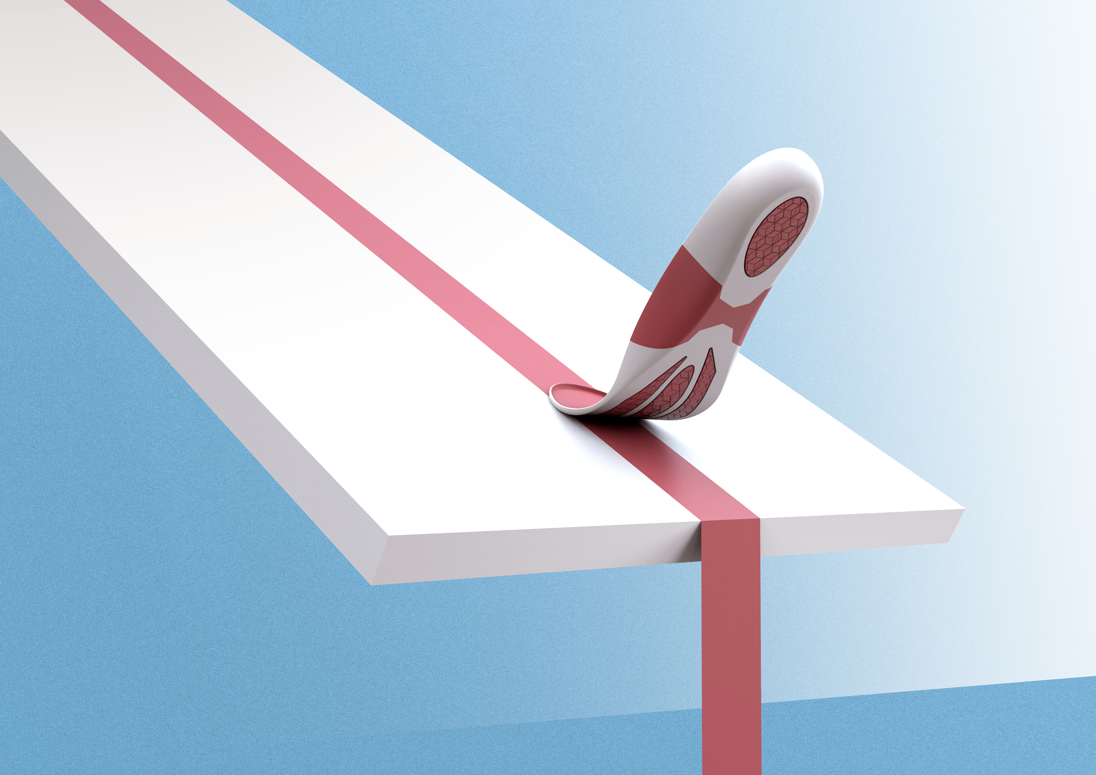 motion，Insole，shock absorption，fashion，