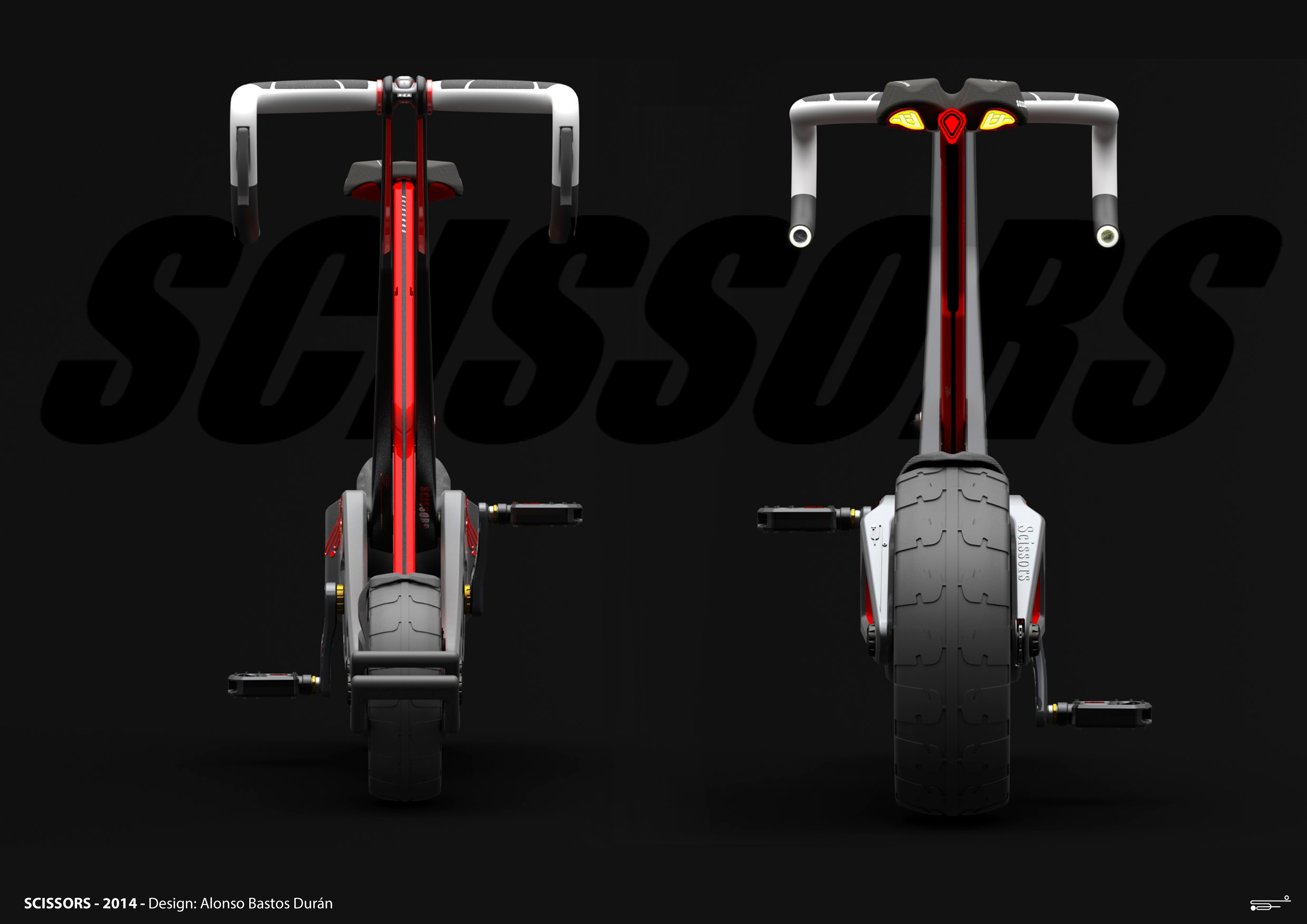 Bicycle，scissors，Folding bicycle，Portable，SCISSORS BIKE，